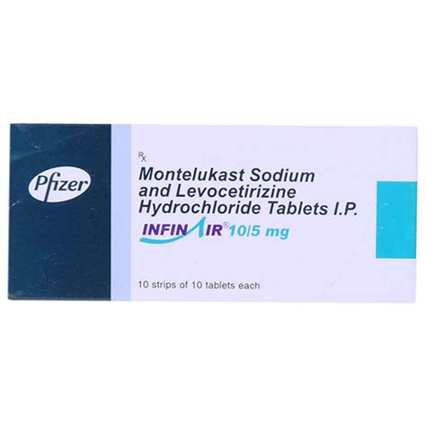 Infinair 10/5 Tablet | Uses, Side Effects, Price | Apollo Pharmacy