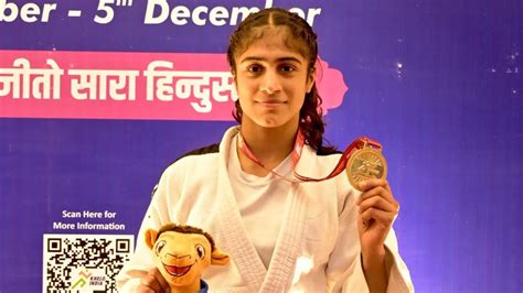 Father broke his FD for a dream, judoka Jaanvi repays it with KIUG 2025 ...