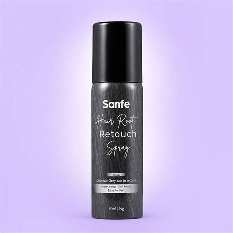 Sanfe Hair Root Retouch Spray | Instant Gray Coverage & Natural Finish
