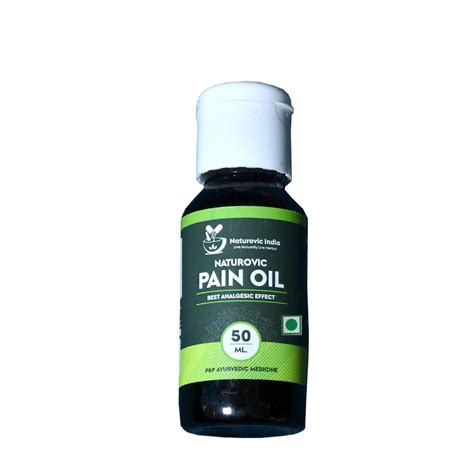 Naturovic India Pain Relief Oil With Best Analgesic Effect / 50 Ml ...