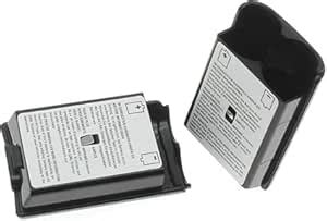 SAMSSIR Replacement Battery Pack Cover for Microsoft X Box 360 Wireless ...