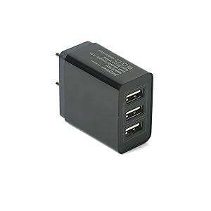 feelDEtech FT803 Fast Charging Three Port 3.1A Smart USB Wall Travel ...