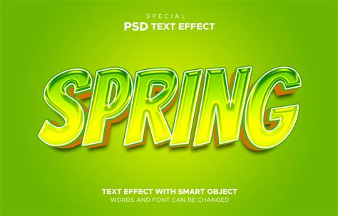 Image result for Spring Pattern Text Effect