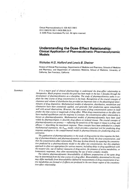 Image result for Dose-Effect Proportionality