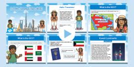 GCC Postcards - A Trip Around the GCc (teacher made)