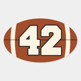 Number 42 Stickers | Zazzle