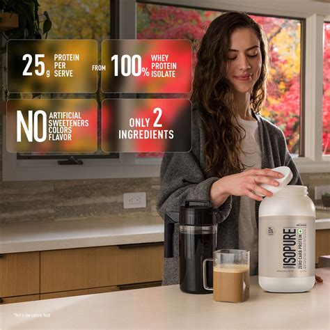 Isopure Zero Carb Protein– 1 kg (2.2 lbs) Unflavoured