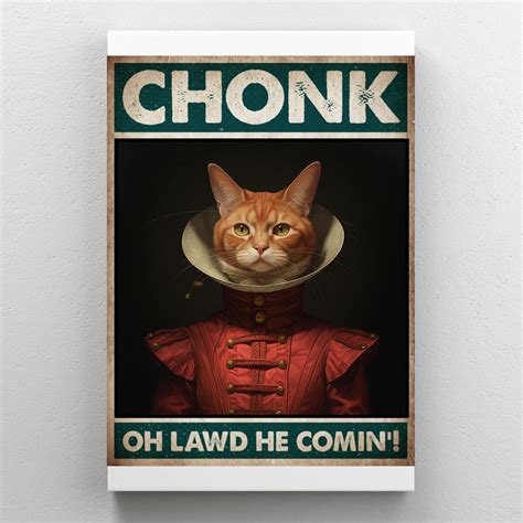 Trinx Chonk Oh Lawd He Comin - 1 Piece Rectangle Graphic Chonk Oh Lawd ...