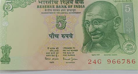 Image result for Rs 5 Note Value Number 786