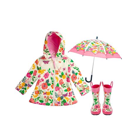 Kids Raincoat, Kids Rain Jacket, Buttefly Rain Jackets or Girls Rain ...