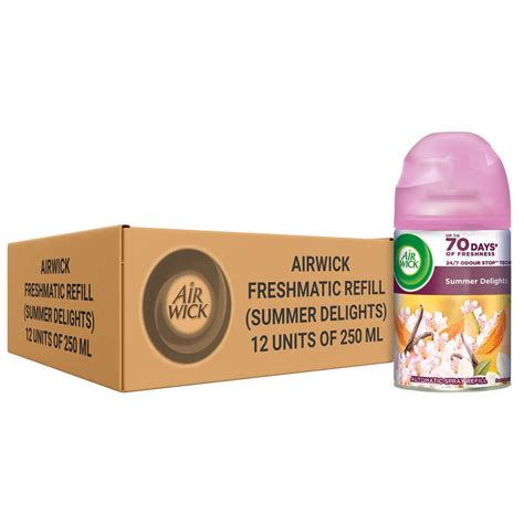 Air Wick 250 ml (Pack of 12) - Vanilla & Muskmelon (Summer Delights ...