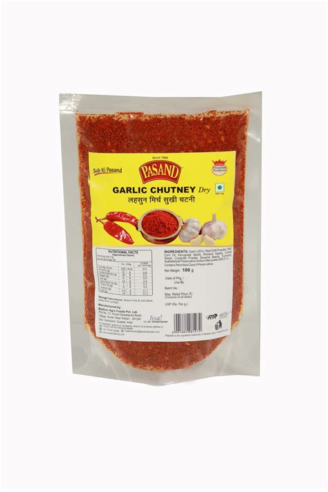 Garlic Chutney Powder | PASAND Shop – GUT FEELING