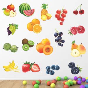StickMe Colourful Furits Baby - Kids - Learning Education Nursery Pre ...