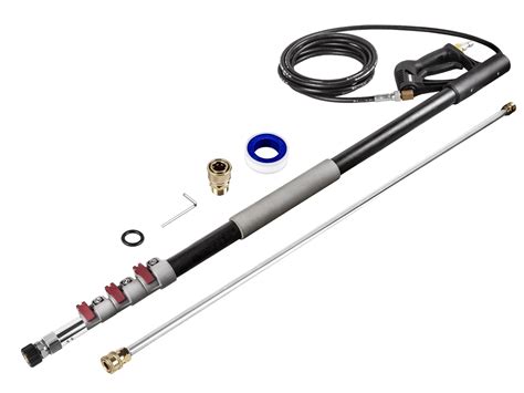 Snapklik.com : MEKOH 18ft Telescoping Pressure Washer Wand