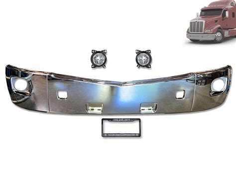 Buy KOZAK Replacement Chrome PLASTIC Center Bumper and Bumper Corners ...