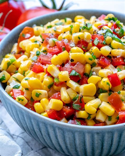 Easy Corn Salsa | Clean Food Crush