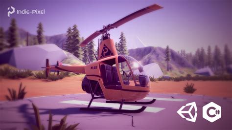 Unity Helicopter Tutorial 的图像结果