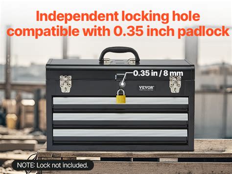 Image result for Portable Metal Tool Box