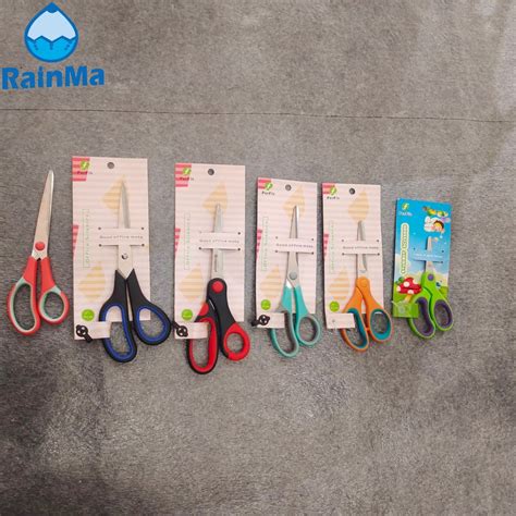 Plastic Student Household Scissor for Customized Safety Children Stationery Office Scissors ...
