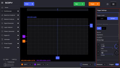 Using Multiple ADALM2000s Synchronised [Analog Devices Wiki]