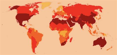 Map of the Week: The Hottest Temperatures Around the World | UBIQUE