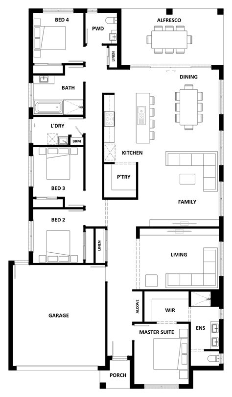 Seacoast 259 - Hotondo Homes Floor Plan Design in 2025 | Floor plans ...