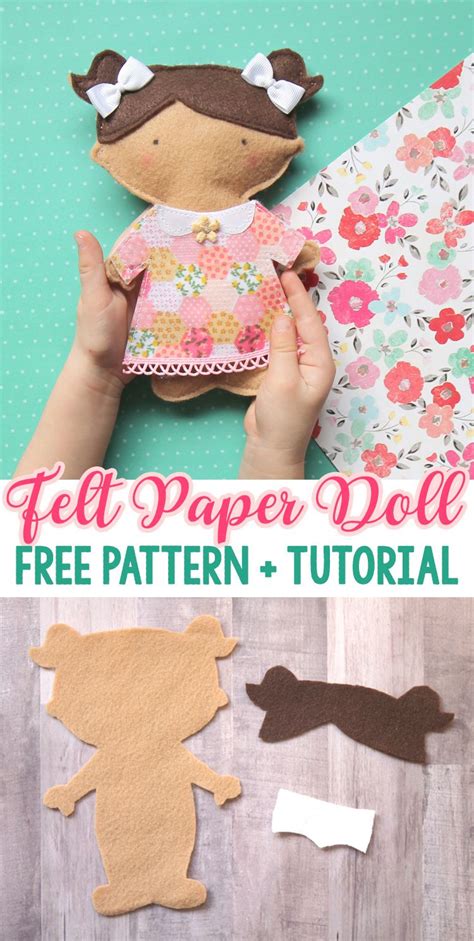 Felt Doll Tutorial 的图像结果