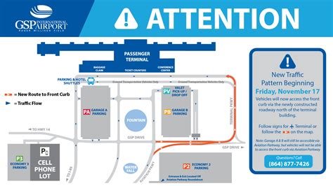 GSP Airport announces new travel traffic pattern for the holidays