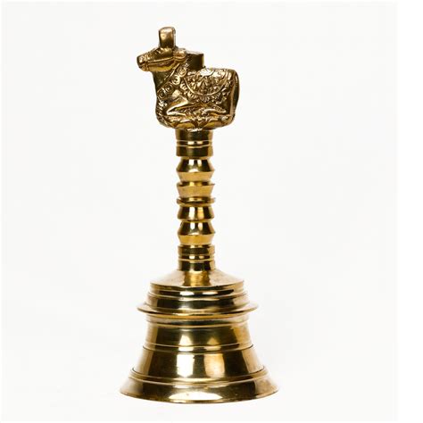Brass Nandi Hand Bell – Ragaarts