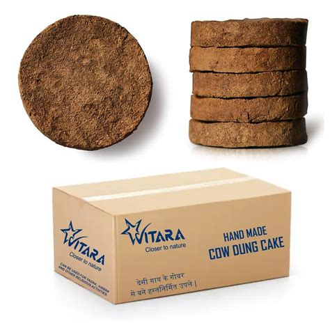 VITARA Premium [ Pack of 41 ] 100% Natural Indigenous Cow Dung GOBAR ...