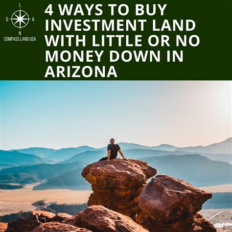 4 Ways to Buy Land in Arizona with Little or No Money Down