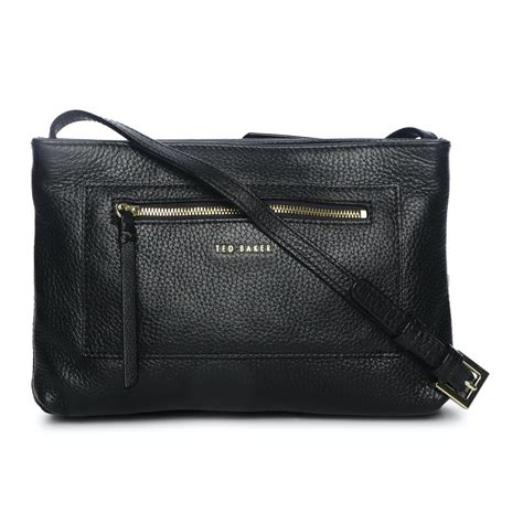 Buy Ted Baker Black Textured Small Sling Bag Online - 619890 | The ...