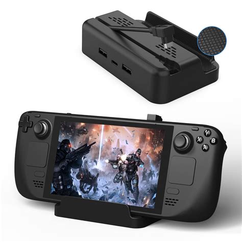 Buy Charging Dock for Steam Deck Stand, NEWENMO Non-slip Base Station ...