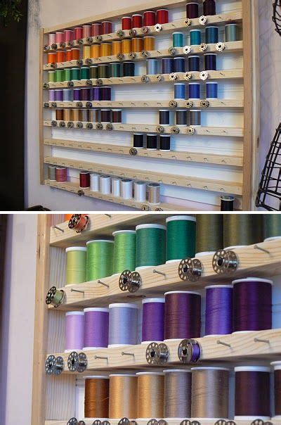 Image result for DIY Thread Spool Stand