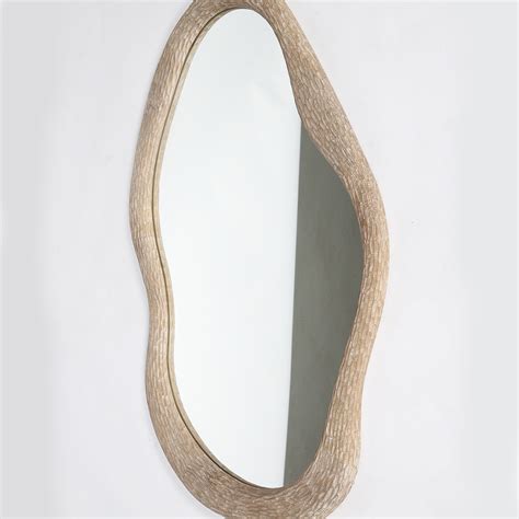 20766 | Wooden Carved Mirror Frame – Manglam Arts