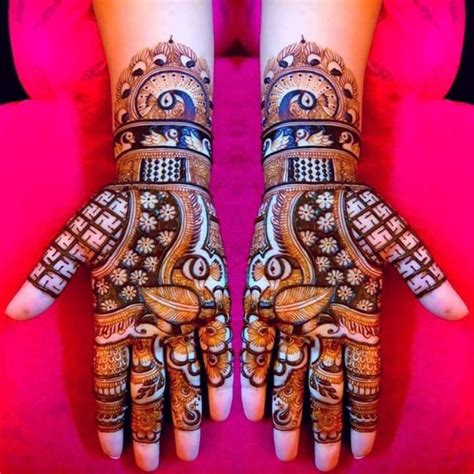 10 Royal Rajasthani Bridal Mehndi Designs for Full Hands