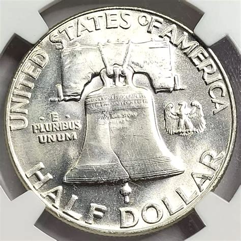 1962 Franklin Half Dollar NGC MS-64 FBL - Old Pueblo Coin