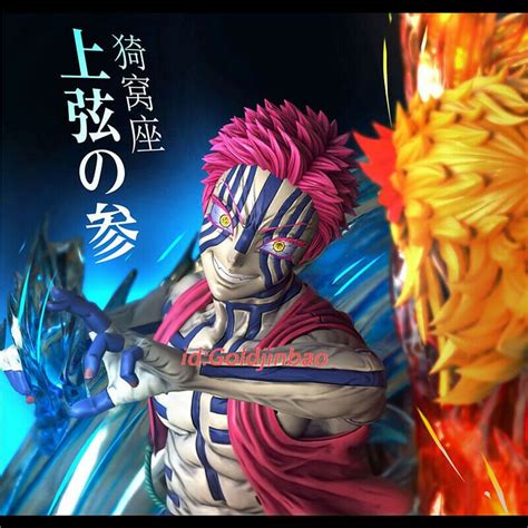 Buy Original Demon Slayer Rengoku Kyoujurou VS Akaza Resin Model In ...