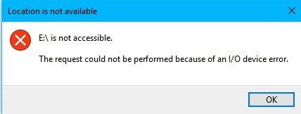 Device Error 的图像结果