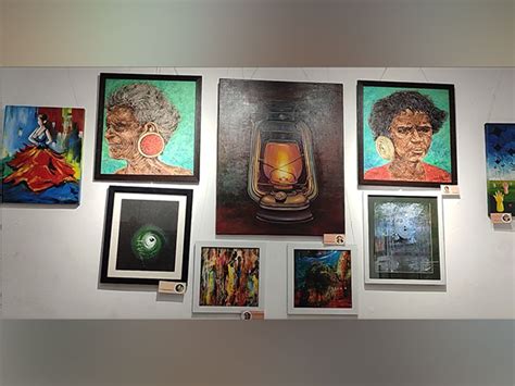21 painters showcase art pieces at 'Mizhi' exhibition in Kannur