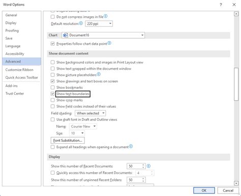 Image result for Word Options Dialog Box