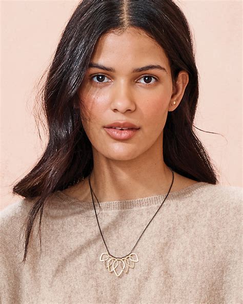 Dana Kellin Golden Teardrop Statement Necklace | Garnet Hill