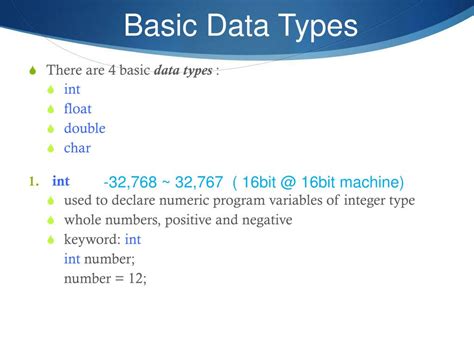 Basic Data Types 的图像结果
