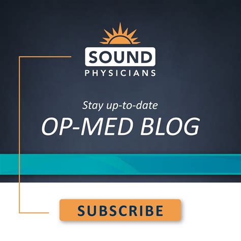 Subscribe now to Sound's Op-Med Blog! Stay informed with insightful ...