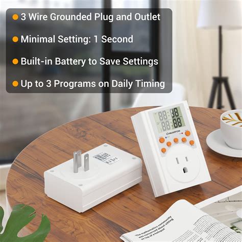 Image result for Programmable Plug in Timer