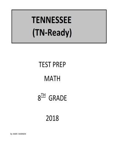 8th Grade TN-Ready Test prep: 8th Grade Tennessee Comprehensive ...