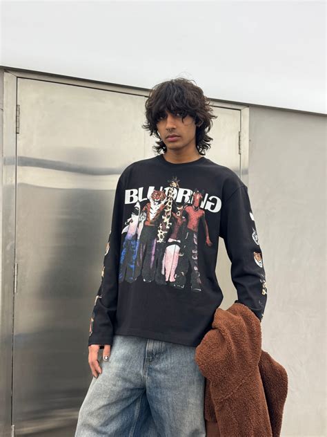 WILD BUNCH BLACK FULL SLEEVE T- SHIRT - Premium Oversized T-Shirt For ...