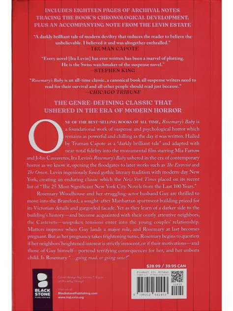 Rosemary's Baby. Ira Levin (books in English) купить по низким ценам в ...