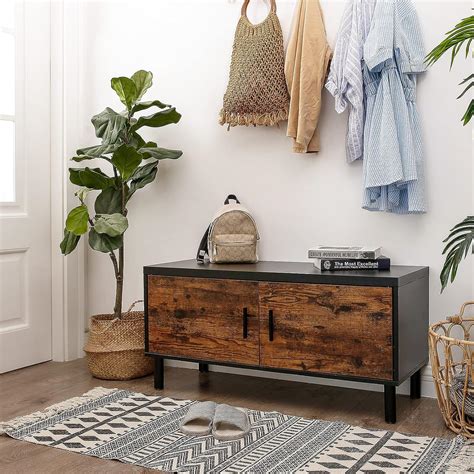Entryway Shoe Cabinet - Modern Shoe Rack - Vintage India | Ubuy