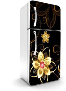 sp decals 60 cm Sparking Flower Self Adhesive Vinyl Sticker Fridge ...